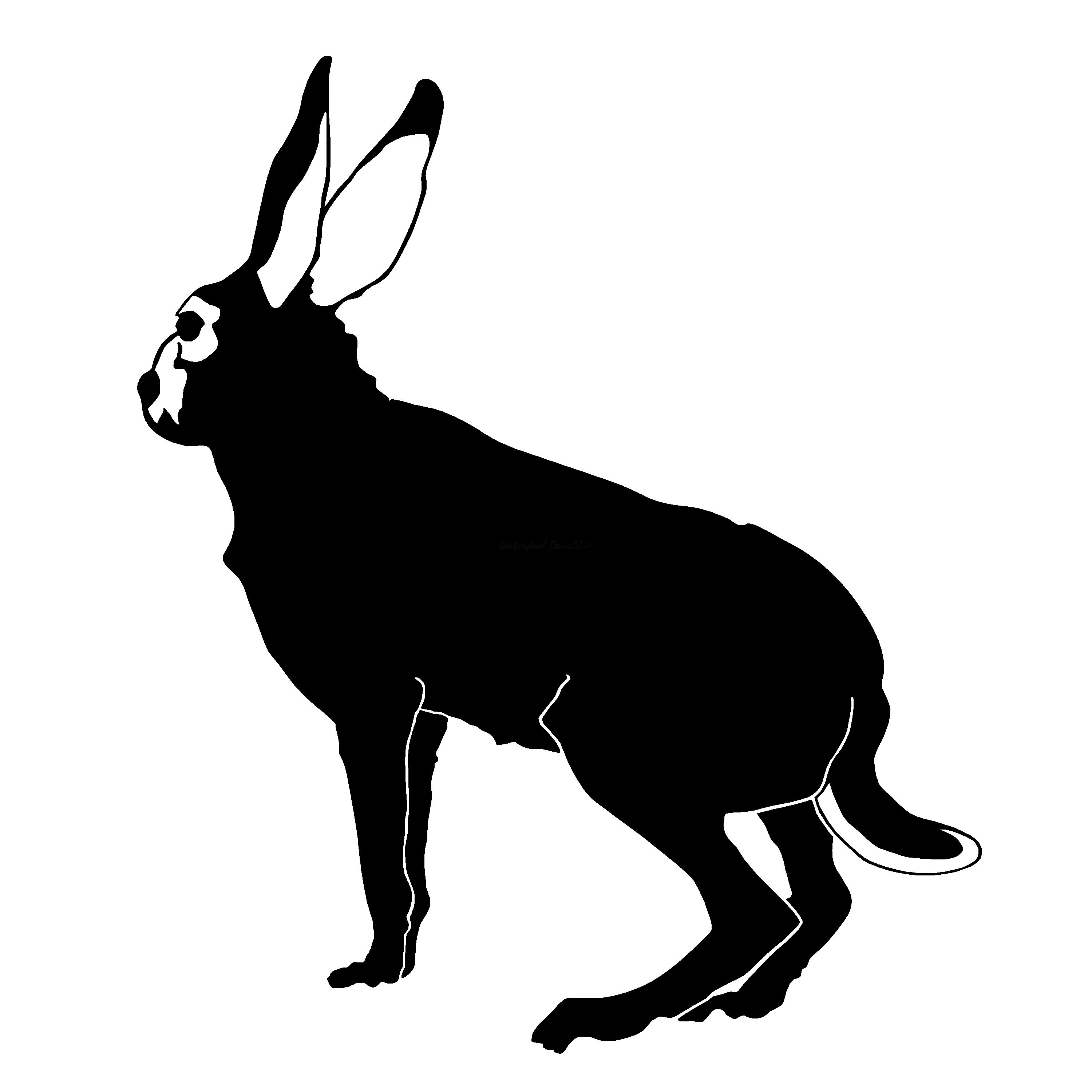 Rabbit Decal Vinyl Rabbit Decal Sticker 