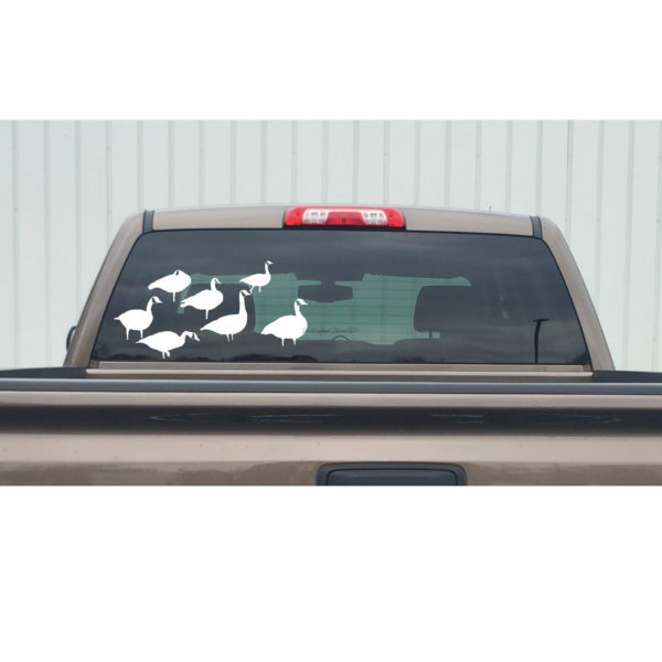 Standing Geese! Goose Hunting Sticker- Standing Geese Hunting Decal