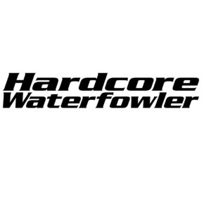 Hardcore Waterfowler Decal - Hardcore Waterfowler Sticker - 2405