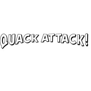 Quack Attack! Duck Hunting Decal - Duck Hunting Sticker - 2408