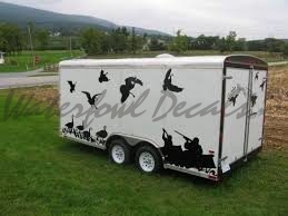 Goose Trailer Hunting Decals