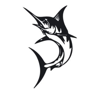 Marlin Fishing Sticker 2213