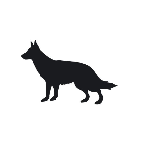 German Shepherd Dog Decal - 1215