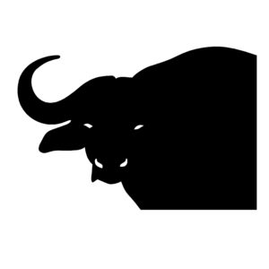 Cape Buffalo Decal - African Plains Game Decal - 1247