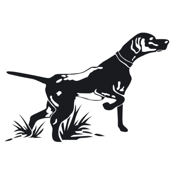 Pointer on Point Hunting Dog Decal - Hunting Dog - 7030