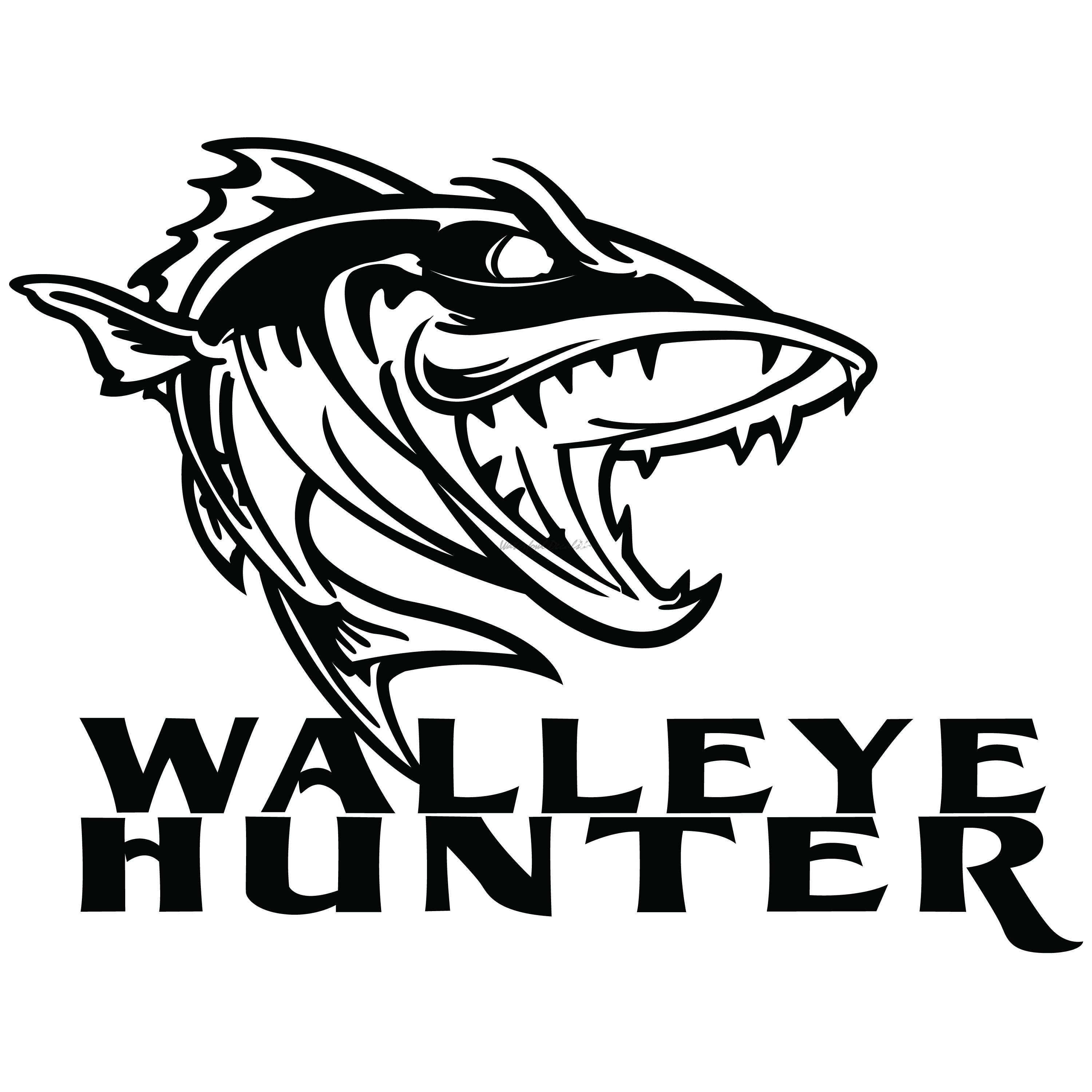 Download Walleye Fishing Sticker Walleye Decal Walleye Fishing Decal - WaterfowlDecals