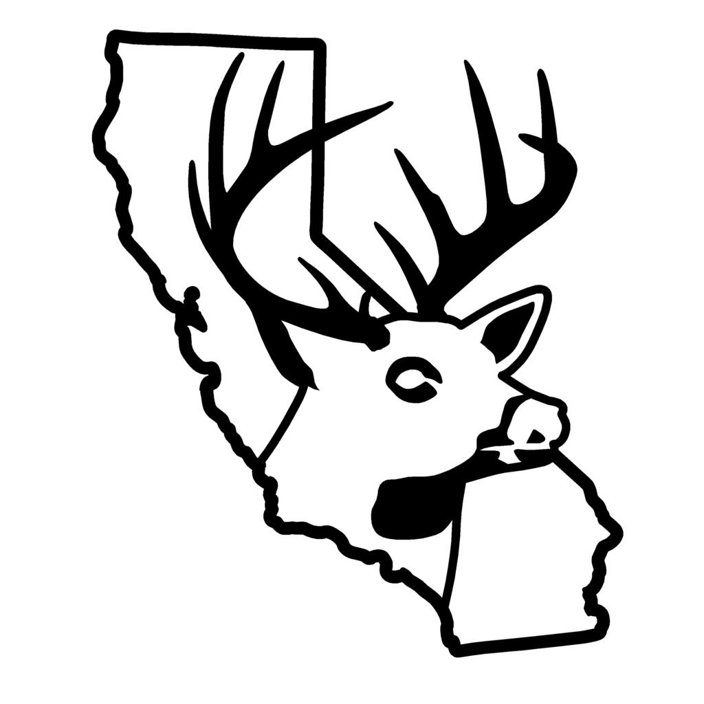 California Deer Hunting Car Truck Window Decal