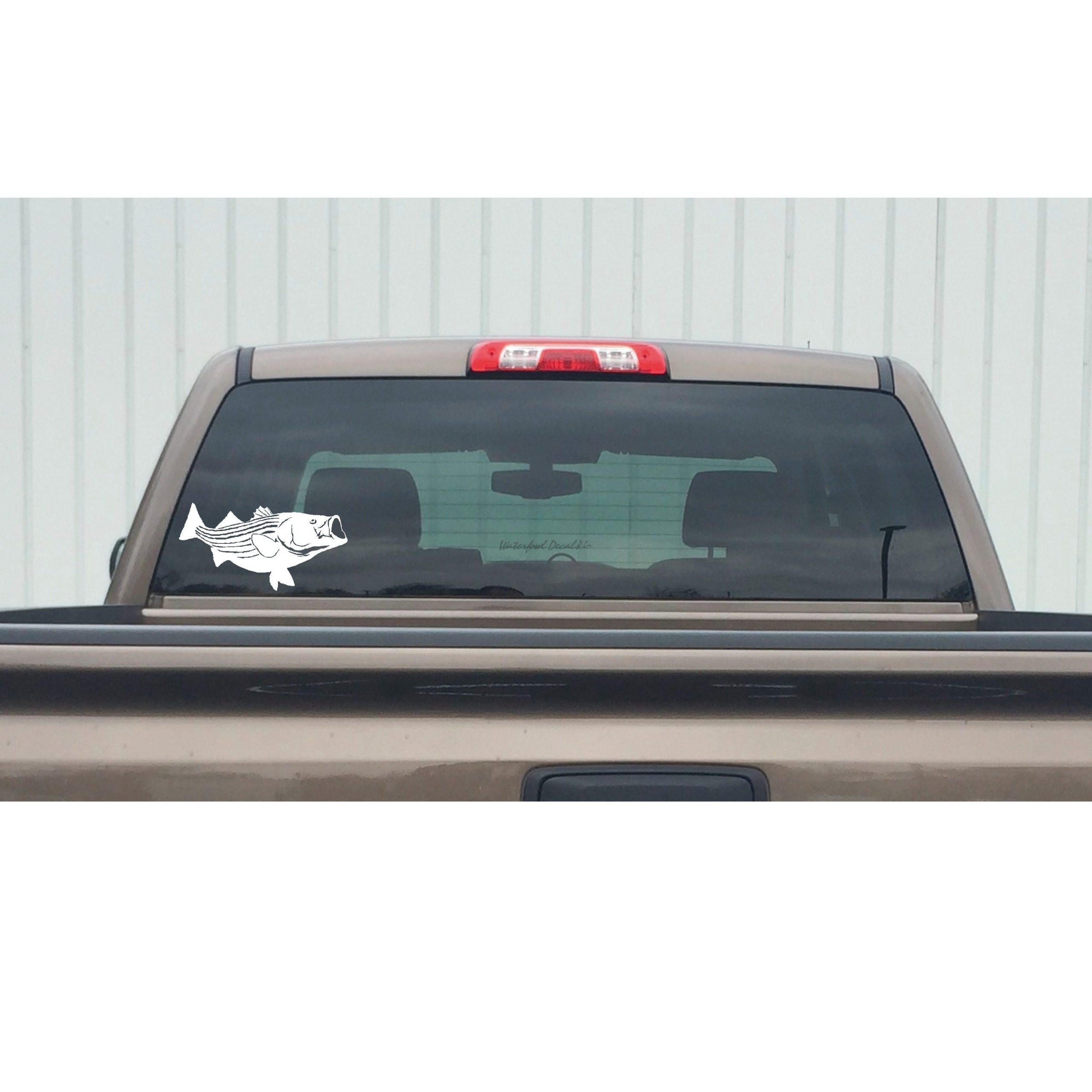 FOX FISHING car sticker