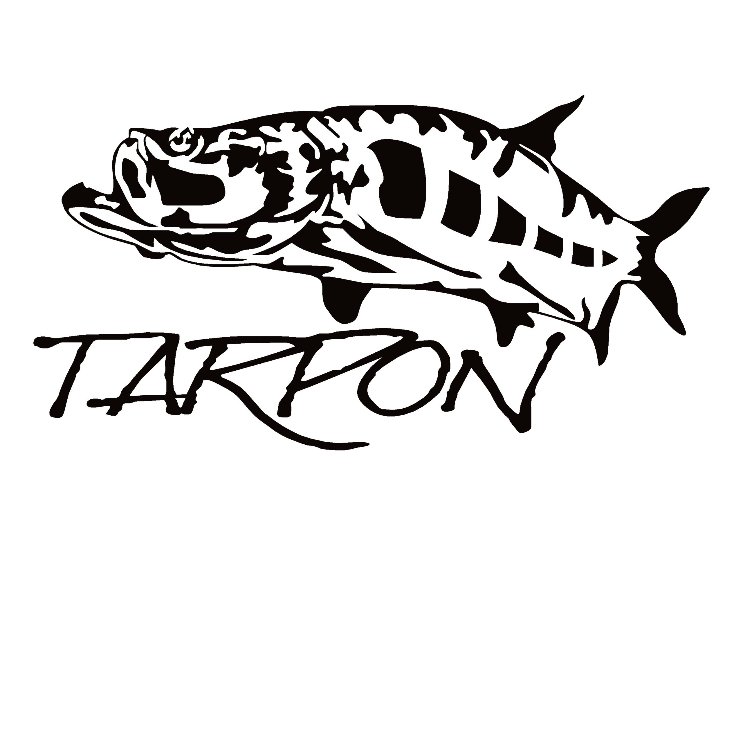 Tarpon Fishing Window Decal - Tarpon Fishing Window Sticker - 7053