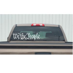 We the People decal
