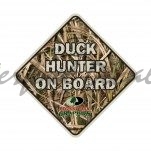 Duck Hunter on Board Decal