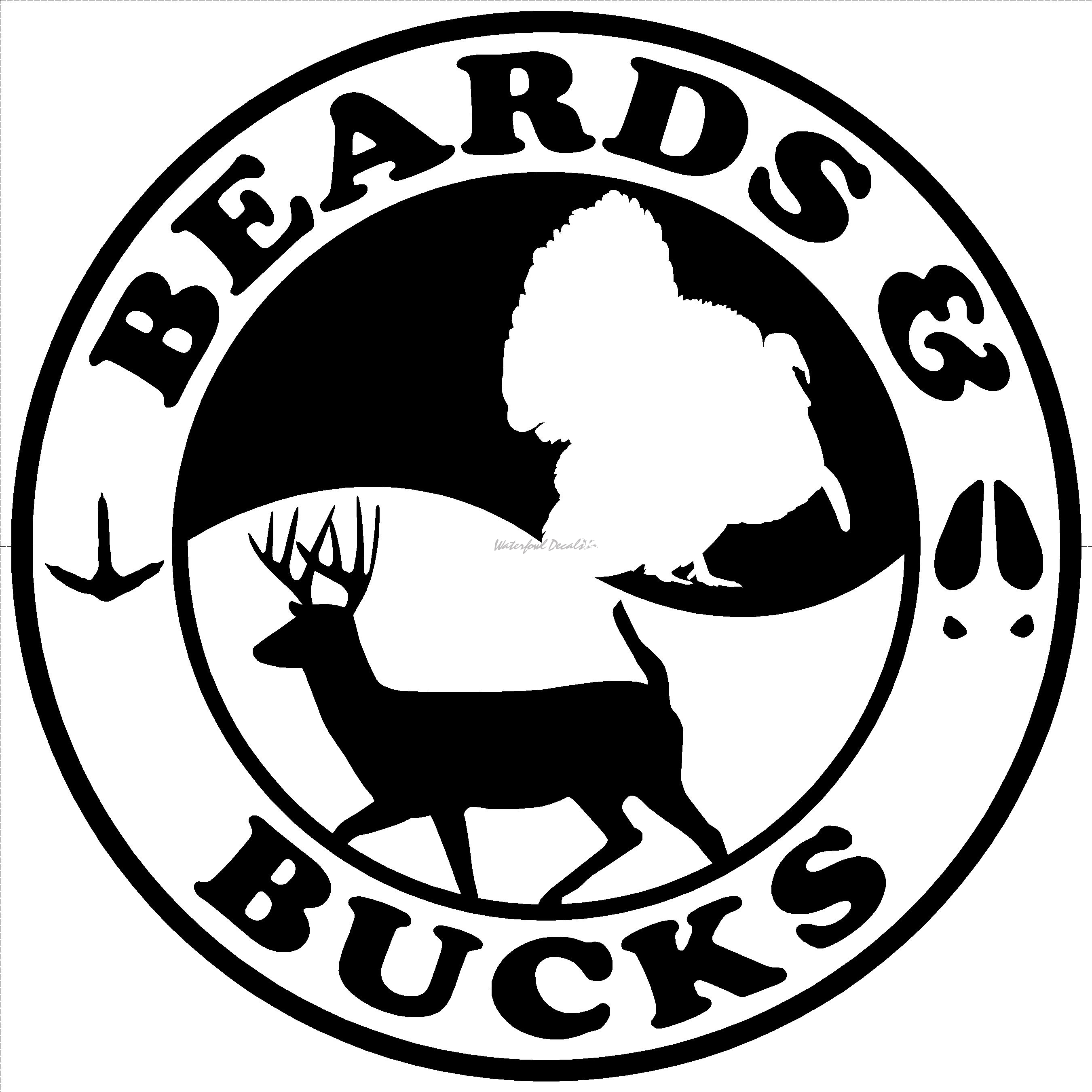 Download Beards & Bucks - Turkey and Deer Decal