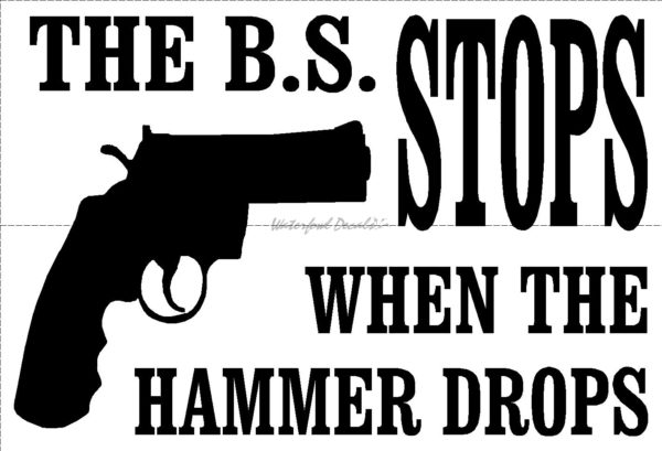 The B.S. Stops When The Hammer Drops 2nd011