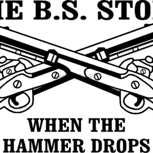 The B.S. Stops When The Hammer Drops 2nd016