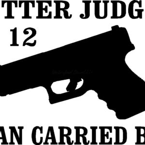 BETTER JUDGED BY 12 THAN CARRIED BY 6 2nd019