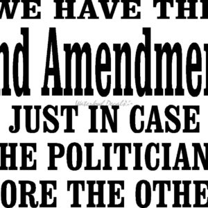 WE HAVE THE 2ND AMENDMENT JUST IN CASE 2nd040