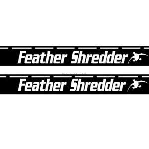 Barrel Decal - Feather Shredder - SBD005