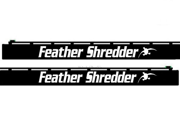 Barrel Decal - Feather Shredder - SBD005