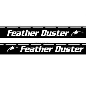 Barrel Decal Feather Duster SBD012
