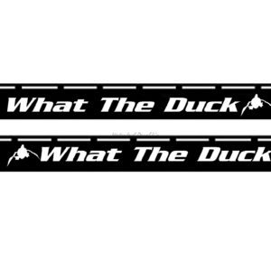 Barrel Decal - What The Duck - SBD014